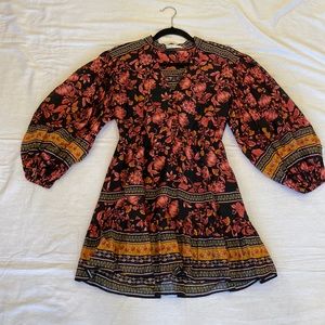 Alice + Olivia red/black print dress